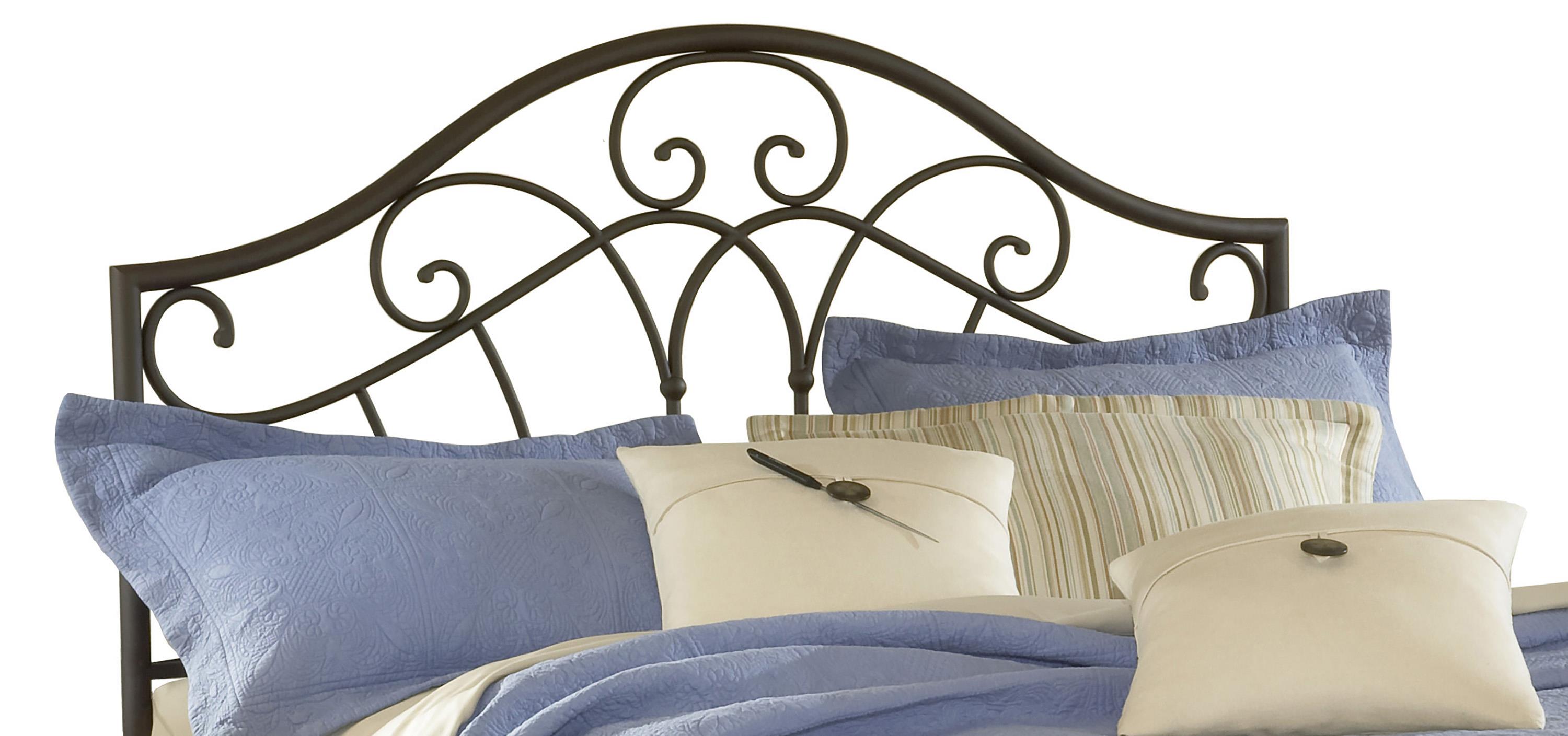 Hillsdale Metal Beds 1544670 Josephine King Headboard with Arched